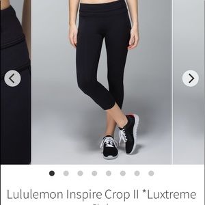 Lululemon inspire Crop II - Luxtreme